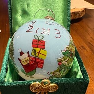 Li Bien 2013 Pier 1 Festive Owl Ornament